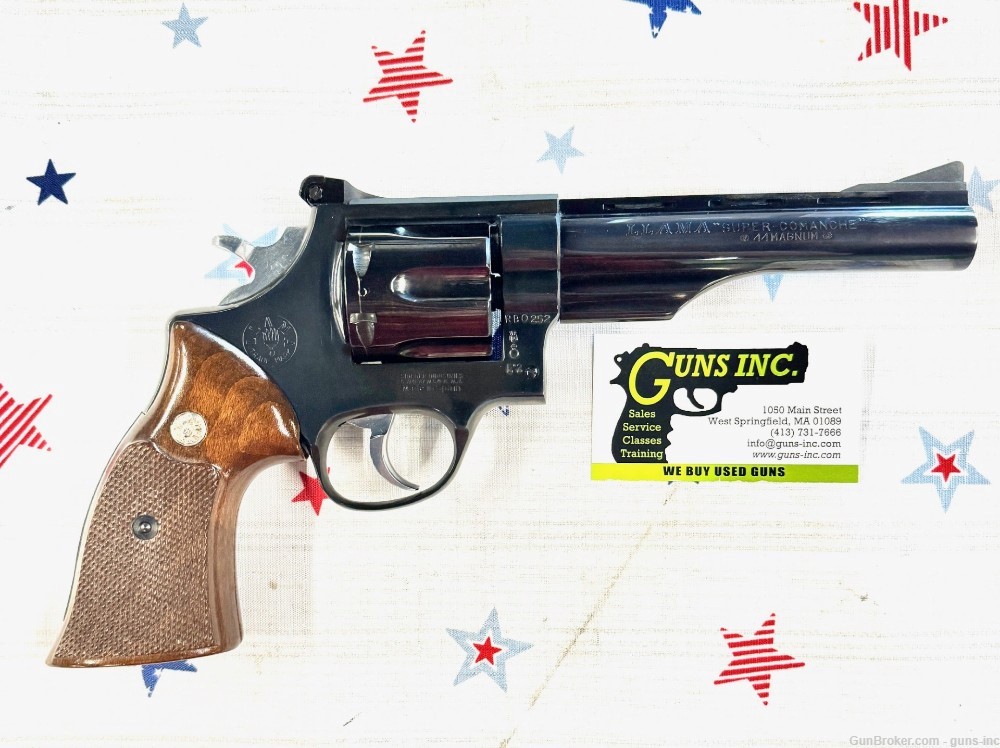 Llama Super Comanche 44 Magnum Revolver-img-0