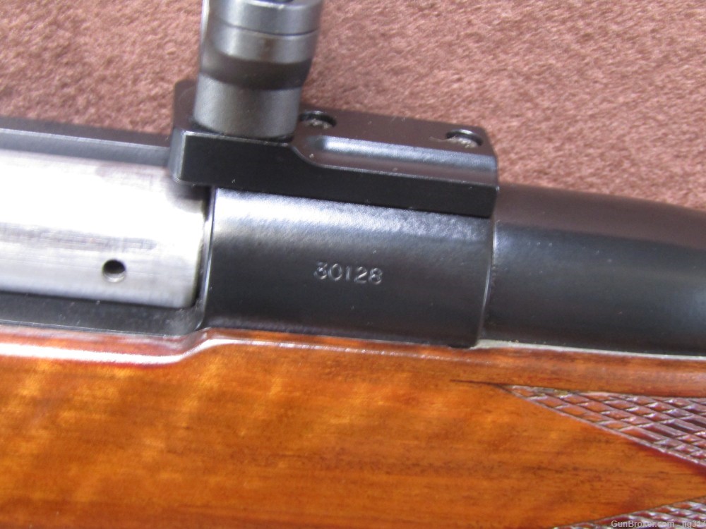 Weatherby Mark V 257 WBY Bolt Action Rifle Leupold Scope Rings-img-4