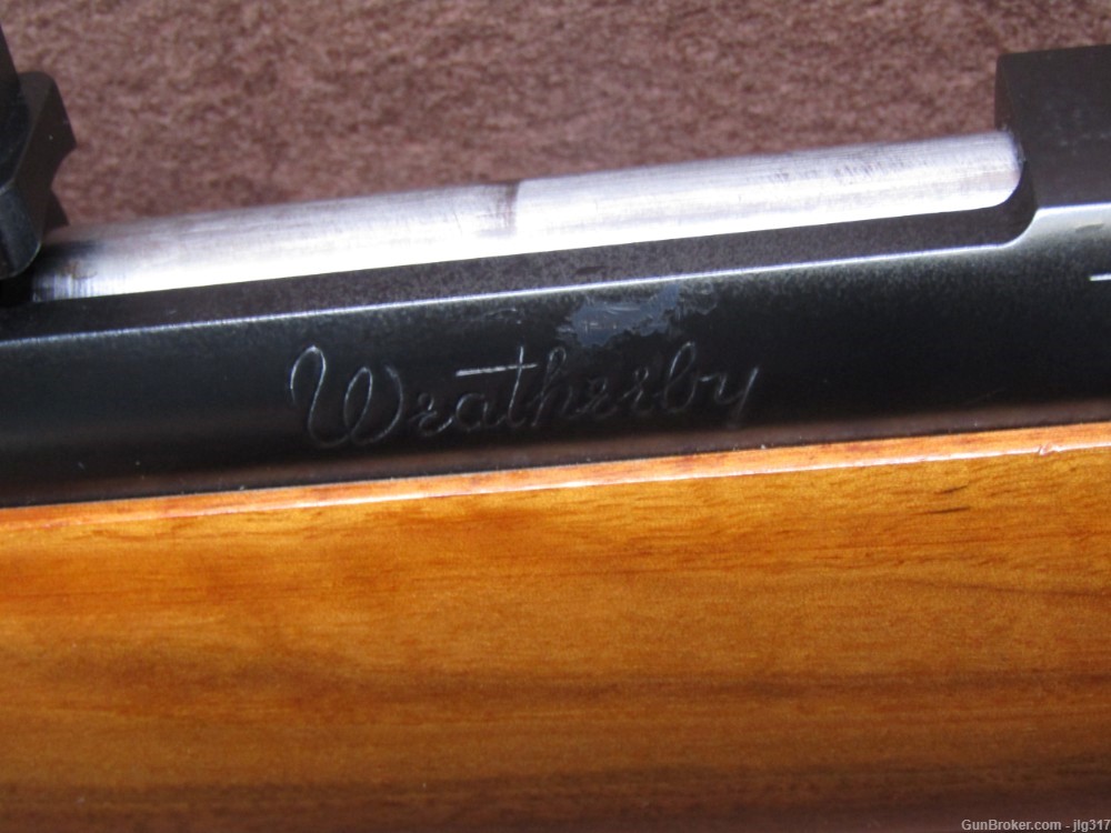 Weatherby Mark V 257 WBY Bolt Action Rifle Leupold Scope Rings-img-13