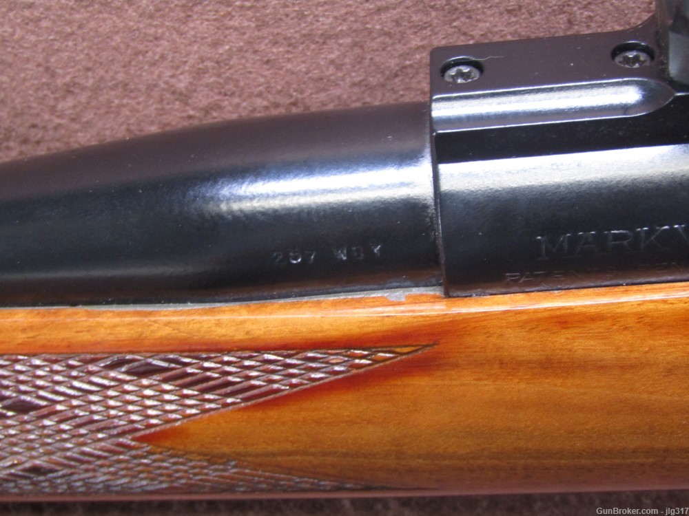 Weatherby Mark V 257 WBY Bolt Action Rifle Leupold Scope Rings-img-11