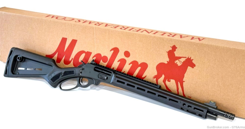 Marlin 1895 Dark Series Black Lever Action Rifle - 45-70 GOVT-img-0