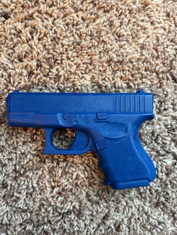 USED Glock 26 Blue Gun USED-img-0