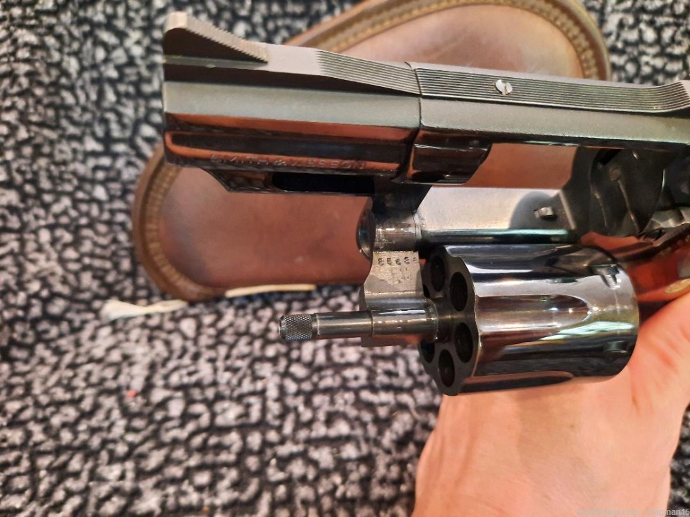 Smith & Wesson S&W Model 19-3 .357 The Combat Magnum 2.5" Revolver RARE-img-9