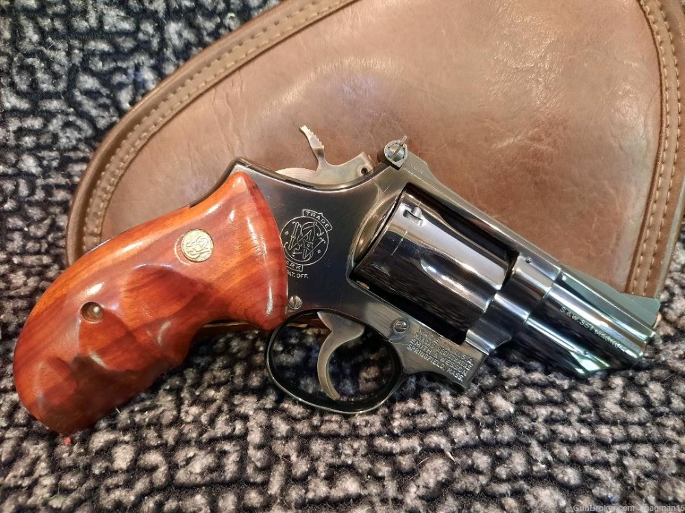 Smith & Wesson S&W Model 19-3 .357 The Combat Magnum 2.5" Revolver RARE-img-0