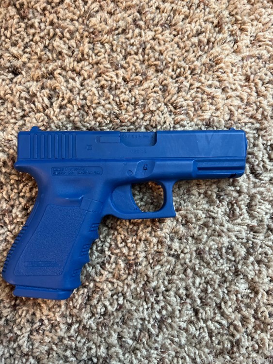 NEW Glock 19 Blue Gun-img-1