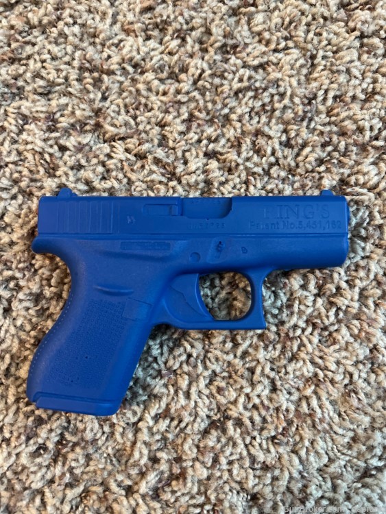 NEW Glock 42 Blue Gun-img-1