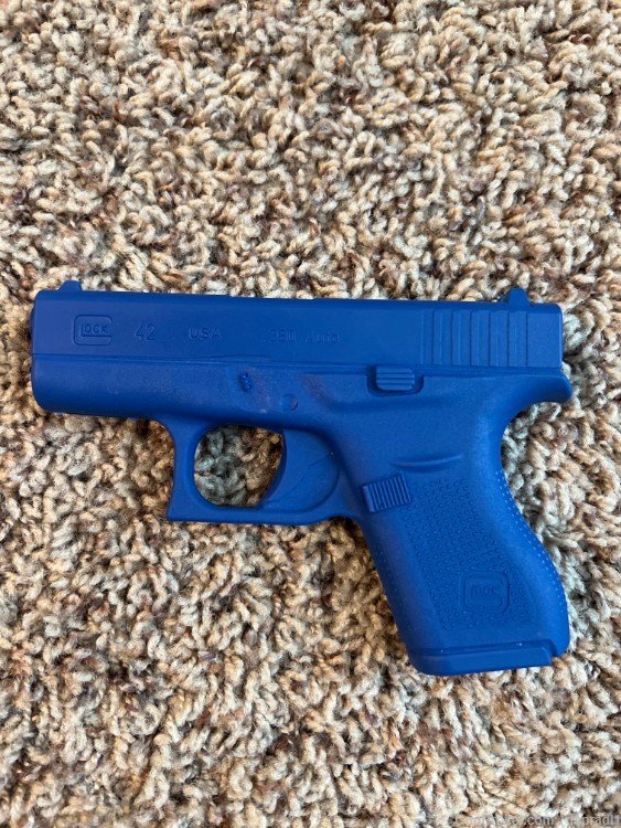 NEW Glock 42 Blue Gun-img-0