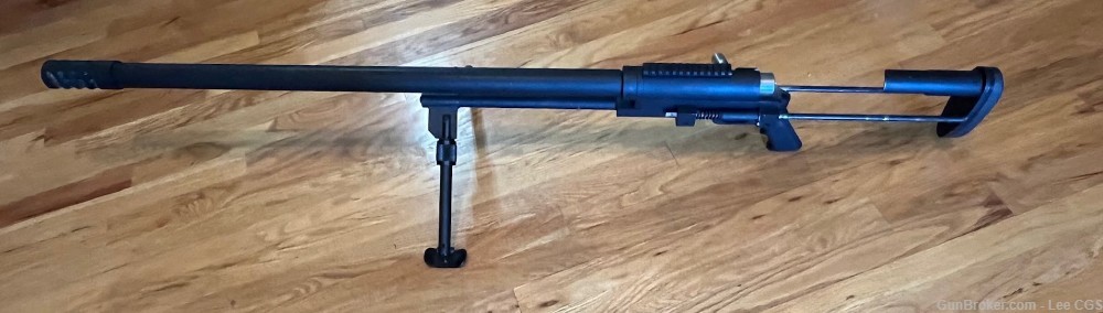 Noreen Ultra Long Range .50 Cal BMG Single Shot Bolt Action Timney Trigger-img-0