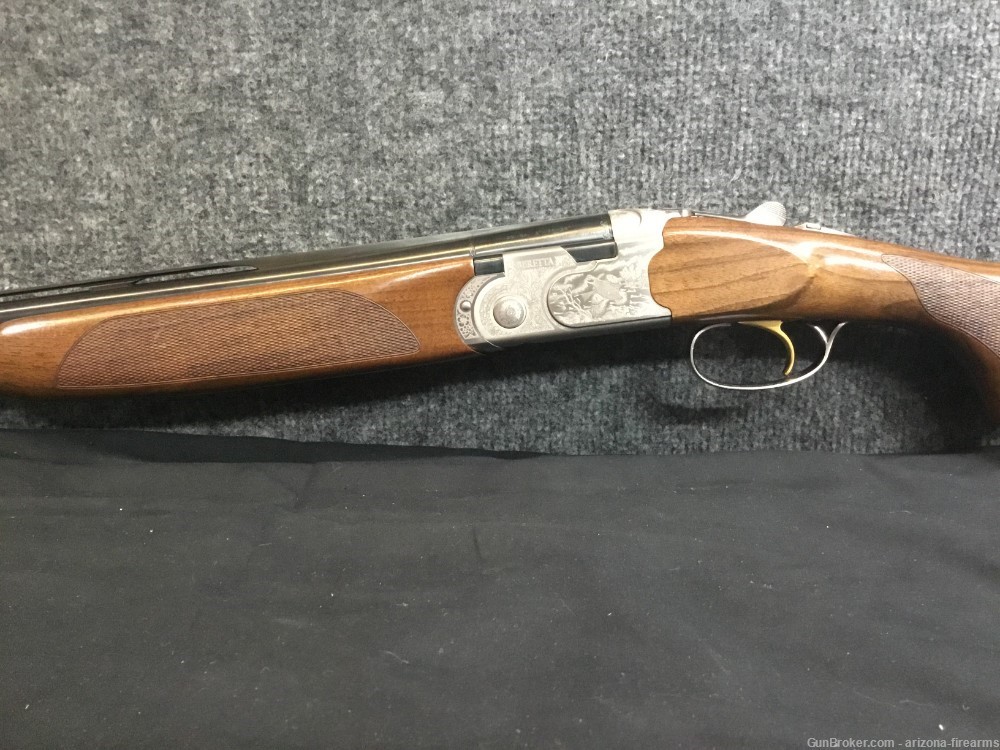 Beretta 687 Silver Pidgeon III Over Under Shotgun 20ga w. Case and Chokes-img-4