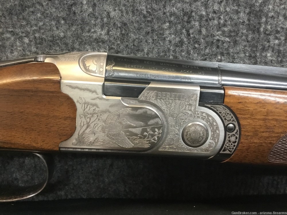 Beretta 687 Silver Pidgeon III Over Under Shotgun 20ga w. Case and Chokes-img-14