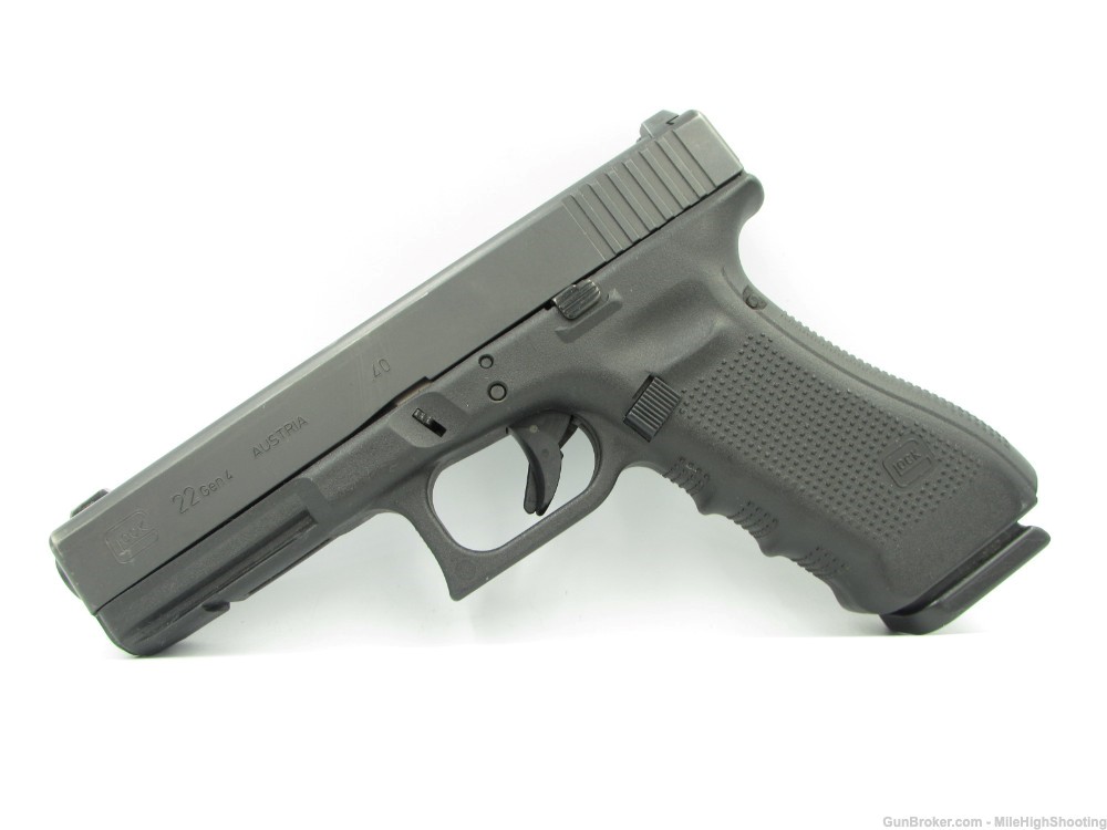 Police Trade-In: Glock G22 Gen4 4.5" .40 S&W with Trijicon Night sights-img-10