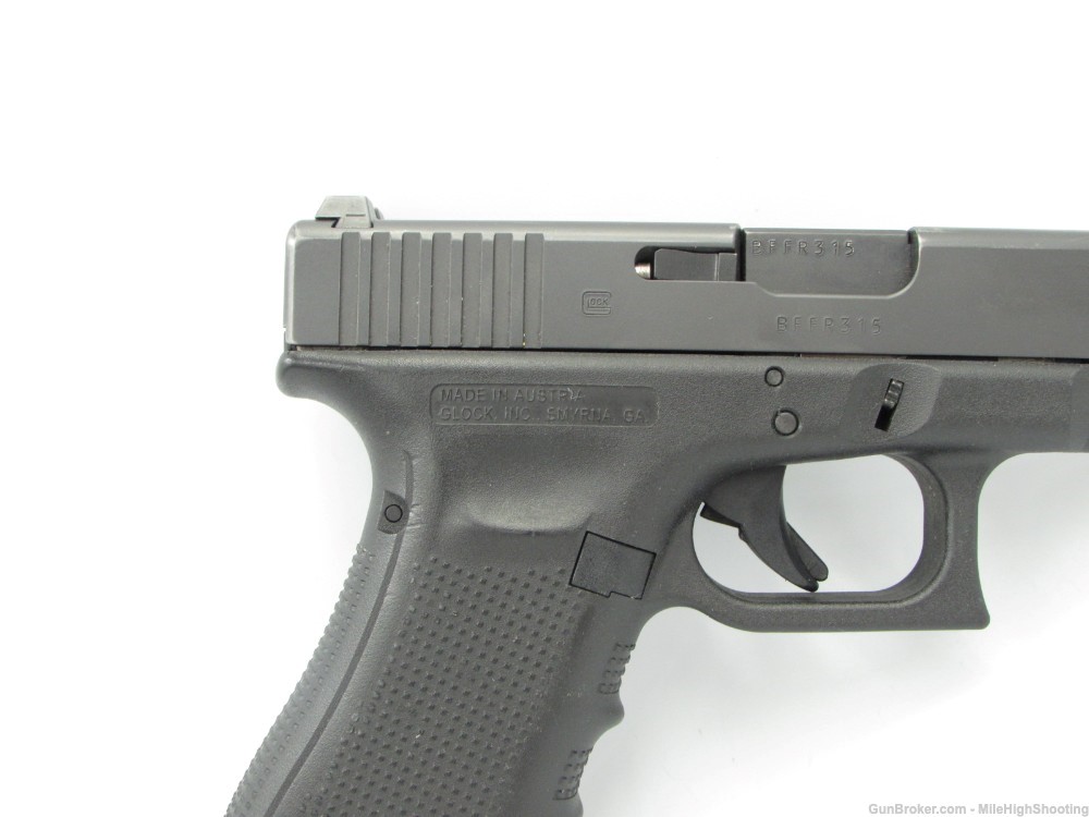 Police Trade-In: Glock G22 Gen4 4.5" .40 S&W with Trijicon Night sights-img-8