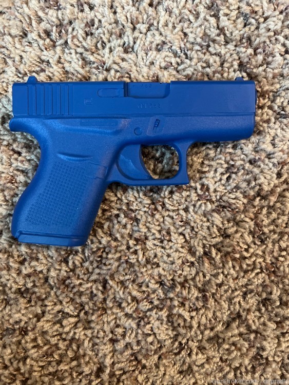 NEW Glock 43 Blue Gun-img-1