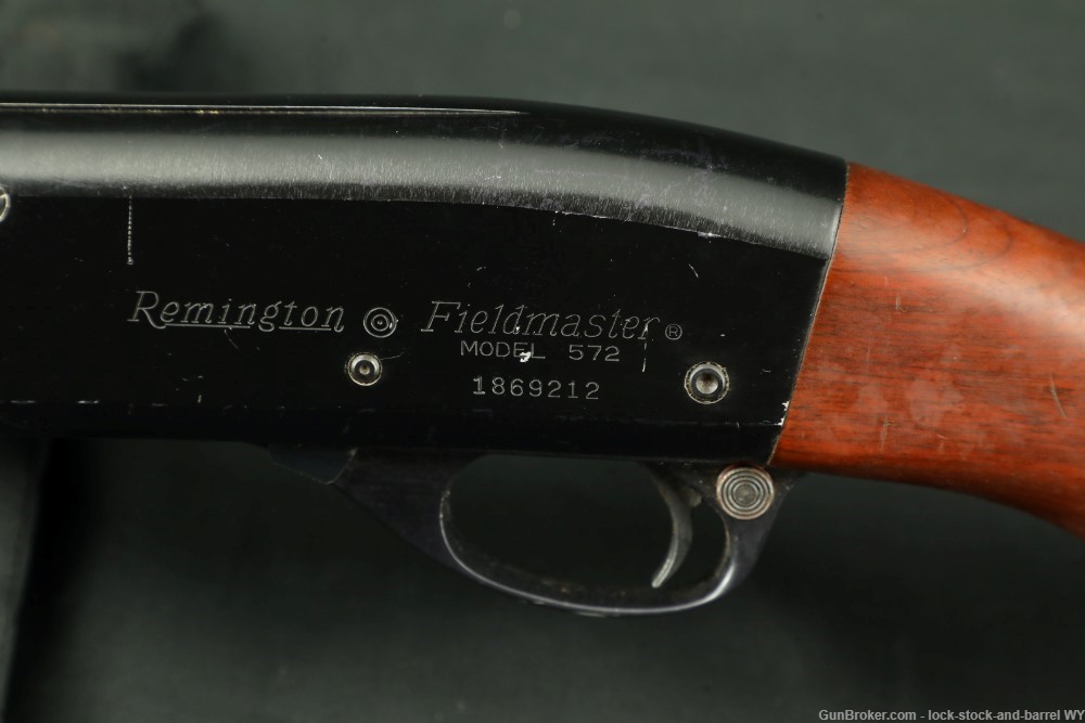 Remington Fieldmaster Model 572 .22 S/L/LR 23.5” Pump-Action Rimfire Rifle-img-29