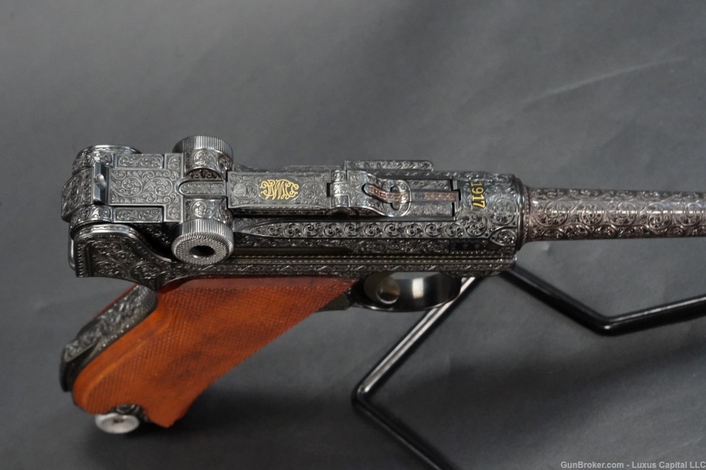 DWM 1917 Luger P08 Engraved-img-12