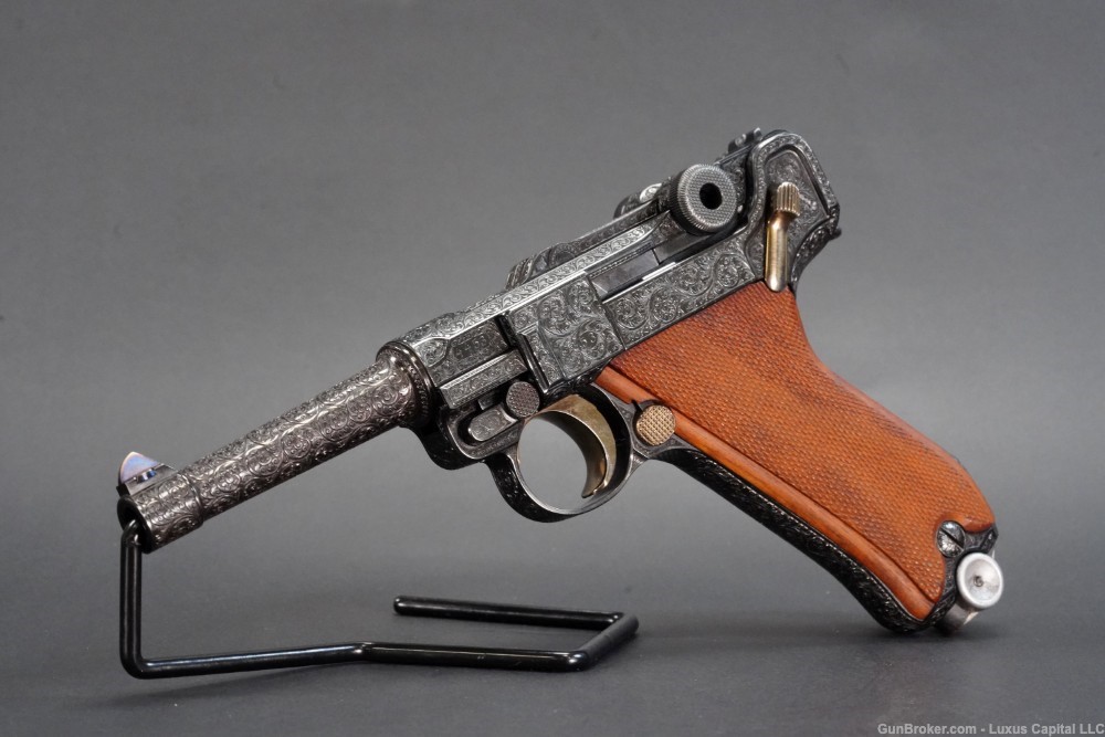 DWM 1917 Luger P08 Engraved-img-2