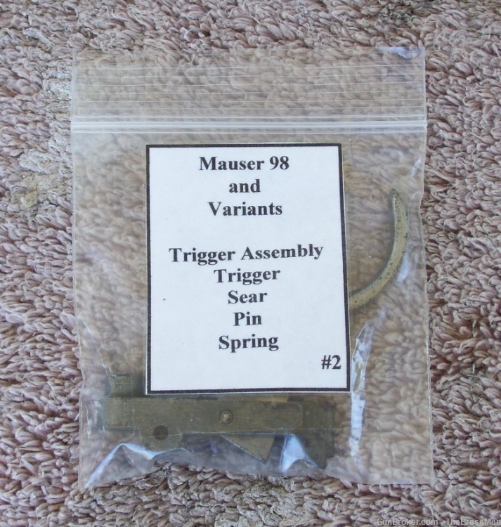 Mauser 98 Trigger Assembly  #2-img-0