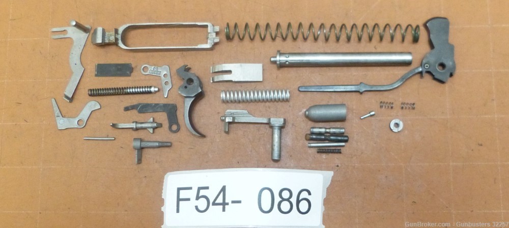 S&W 3953 9MM, Repair Parts F54-086-img-1