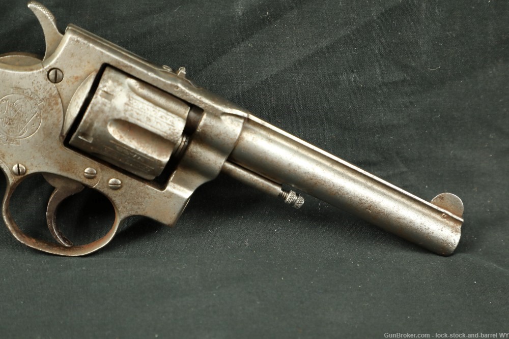 Smith & Wesson S&W .32 Hand Ejector 1st Model 1896 SA/DA Revolver, Antique-img-3