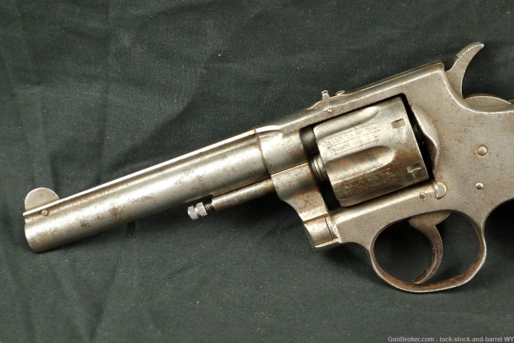 Smith & Wesson S&W .32 Hand Ejector 1st Model 1896 SA/DA Revolver, Antique-img-5