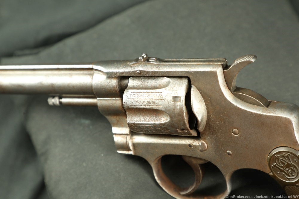 Smith & Wesson S&W .32 Hand Ejector 1st Model 1896 SA/DA Revolver, Antique-img-18