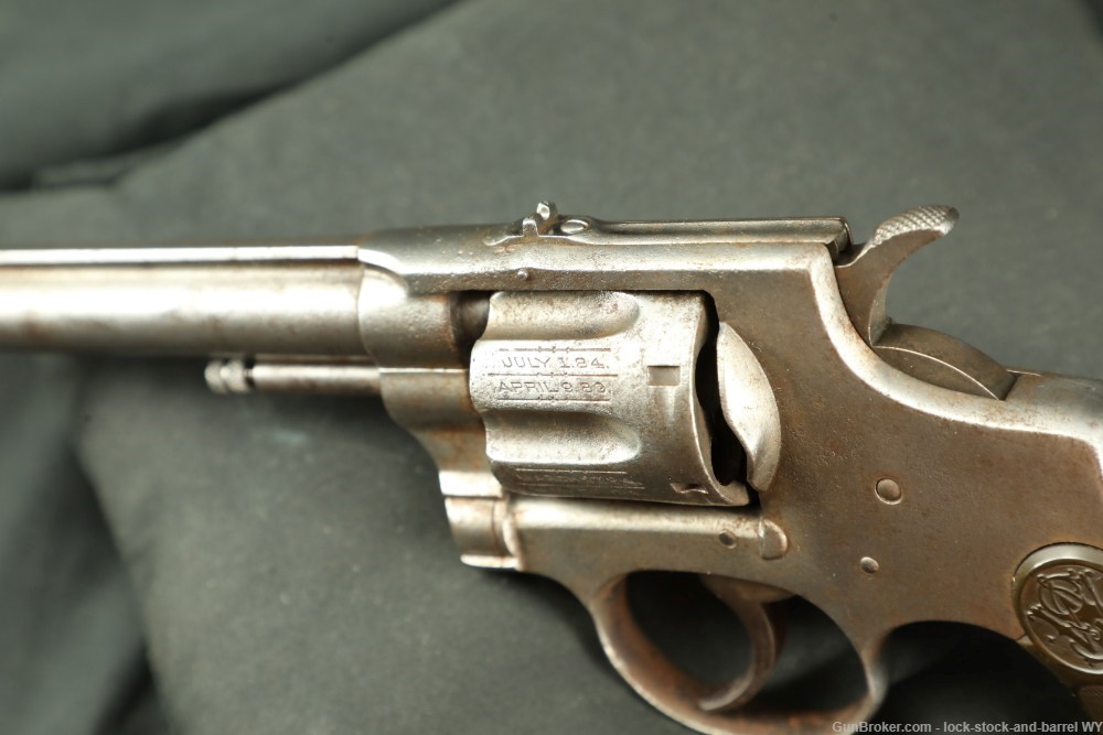 Smith & Wesson S&W .32 Hand Ejector 1st Model 1896 SA/DA Revolver, Antique-img-22