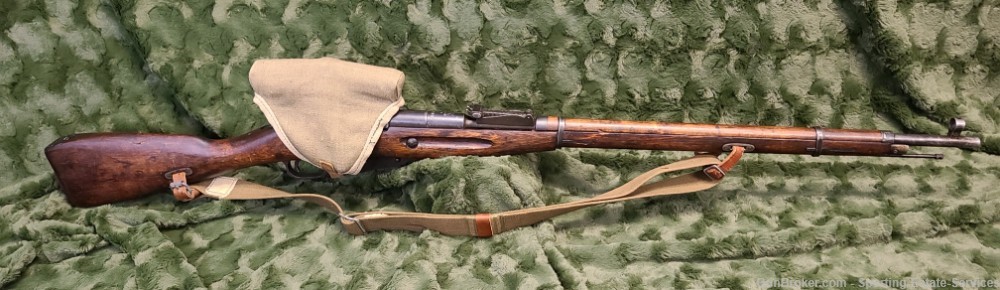 Mosin Nagant Sniper 91/30 - 1936 - Optic, Sling, Scope Cover & Canvas!-img-0
