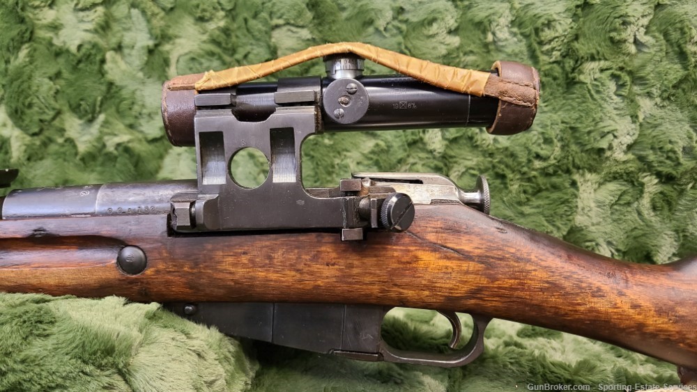 Mosin Nagant Sniper 91/30 - 1936 - Optic, Sling, Scope Cover & Canvas!-img-7