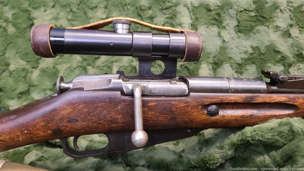 Mosin Nagant Sniper 91/30 - 1936 - Optic, Sling, Scope Cover & Canvas!-img-6