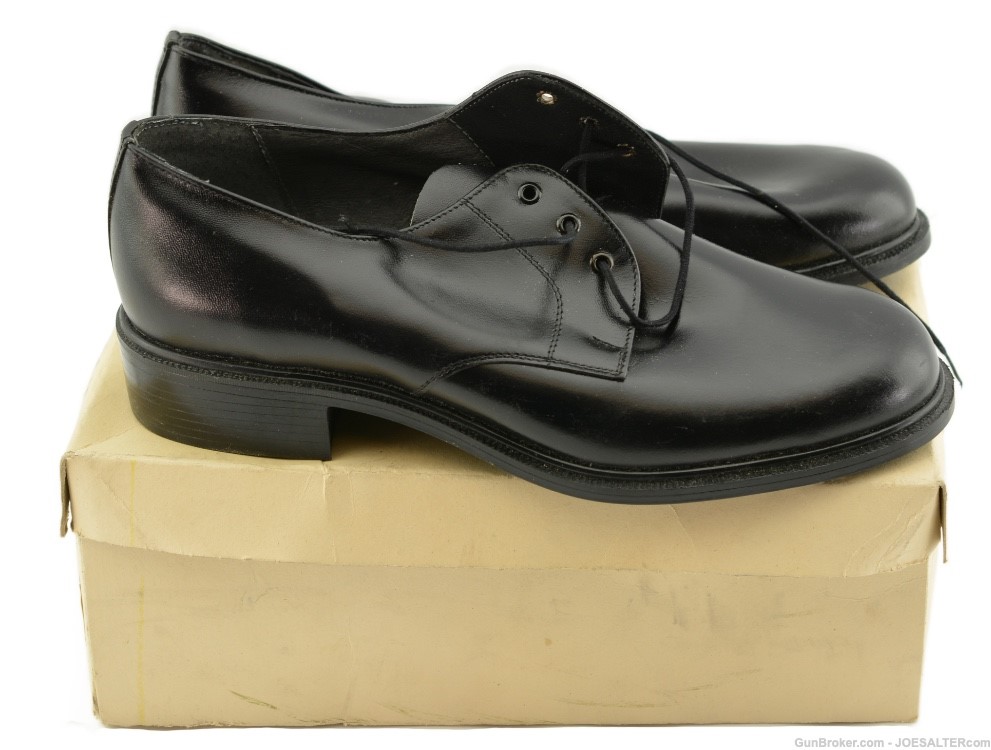Mid-80's Black German Military Shoes Consul Sz. 10-img-0