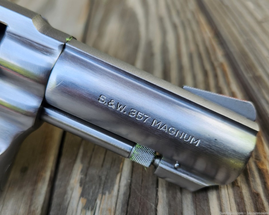 Rare Smith & Wesson Model 65 357 Magnum Revolver 3" Stainless S&W-img-7