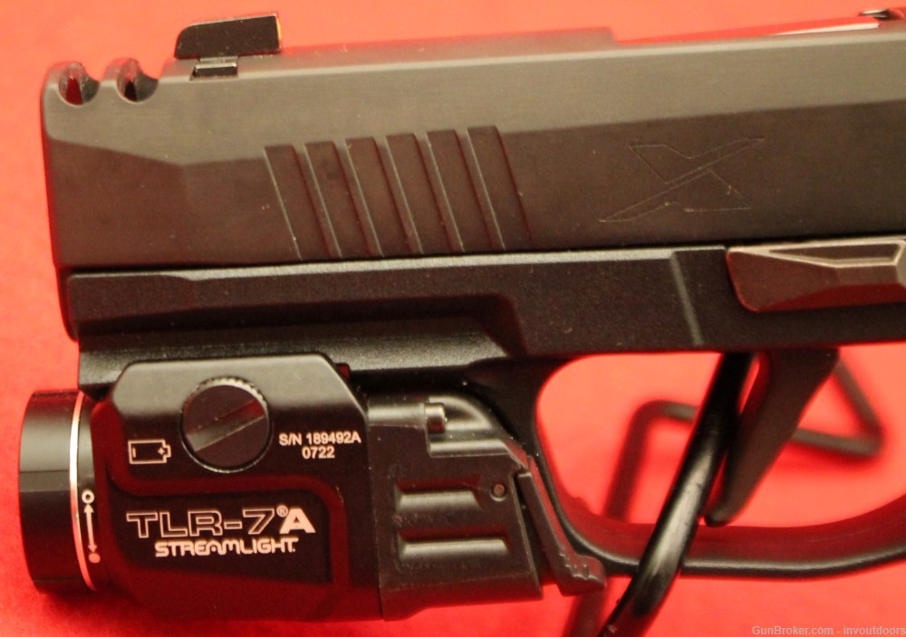 Sig Sauer P365x Macro 9mm 3.1" barrel semi-auto pistol w/Holosun Red Dot.-img-10