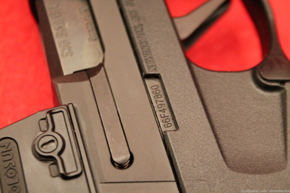 Sig Sauer P365x Macro 9mm 3.1" barrel semi-auto pistol w/Holosun Red Dot.-img-16