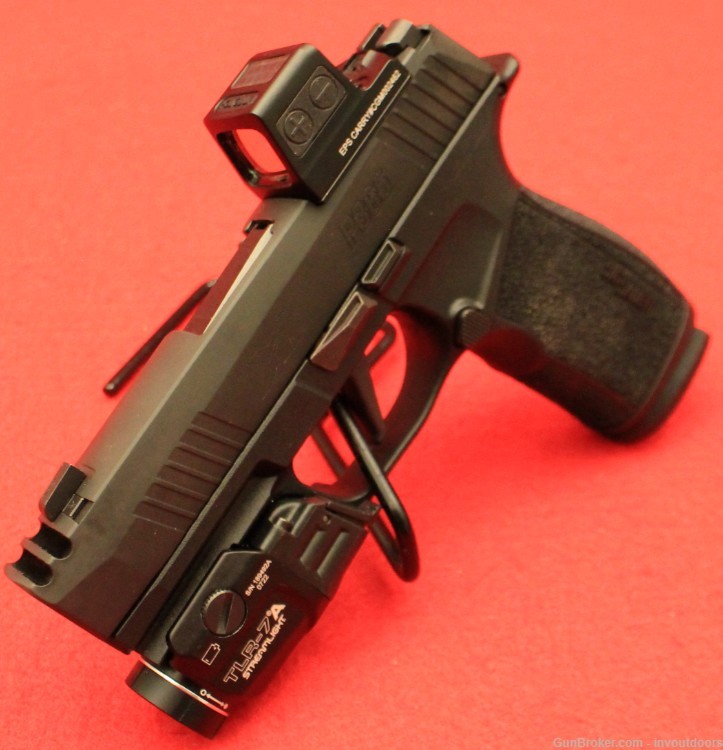 Sig Sauer P365x Macro 9mm 3.1" barrel semi-auto pistol w/Holosun Red Dot.-img-4