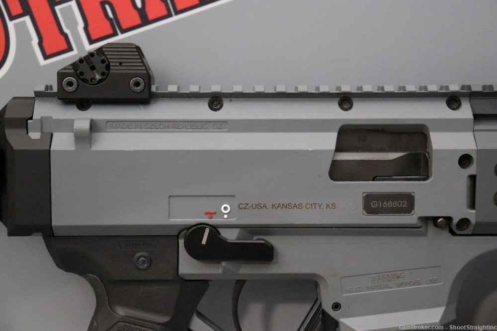CZ Scorpion Evo 3 S1 9mm 7.75" w/Brace & Timney Trigger-img-9