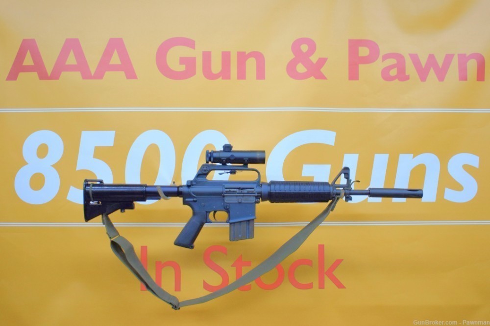 Pre-Ban Colt AR-15 Model SP1 in .223 made 1978 w/Colt scope-img-0