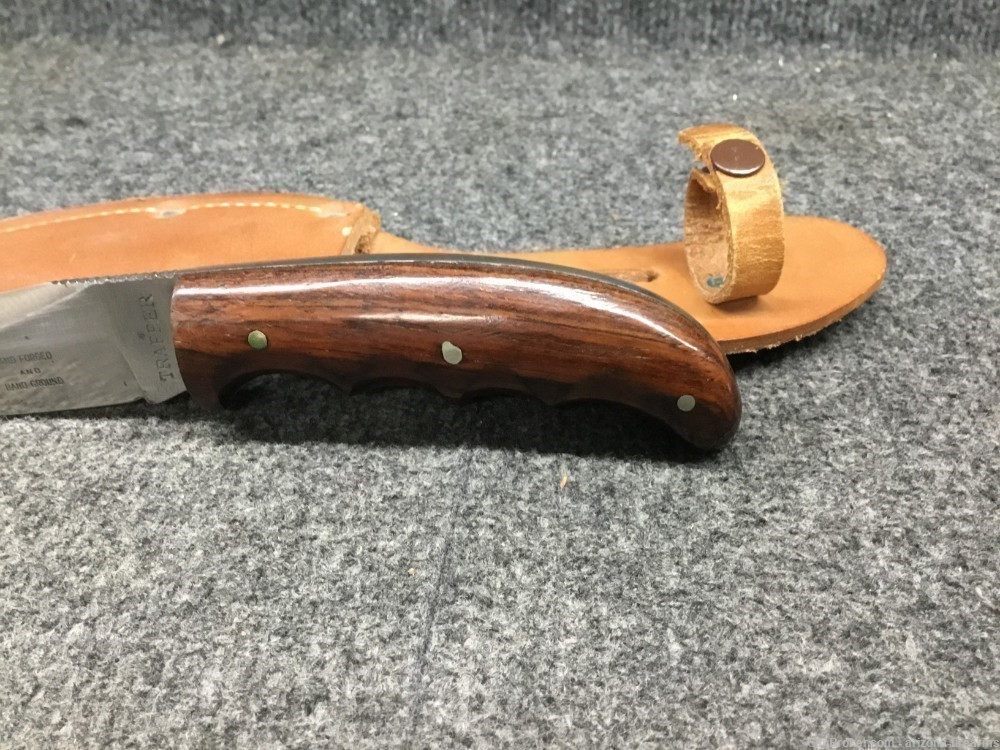 Joseph Rodgers & Sons Abercrombie & Fitch Trapper Knife/Sheath Early 1900s-img-9