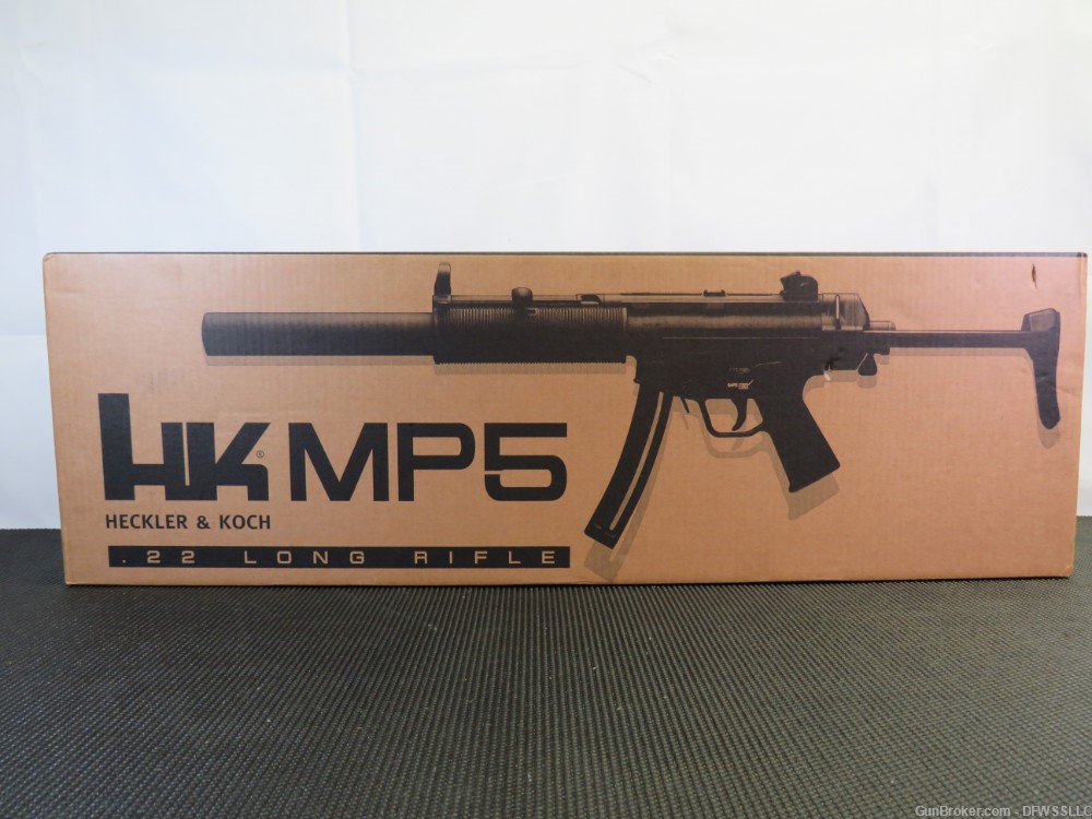 PENNY! HK (HECKLER & KOCH) UMAREX MP5-22 .22LR W/ 16.1" BARREL-img-1