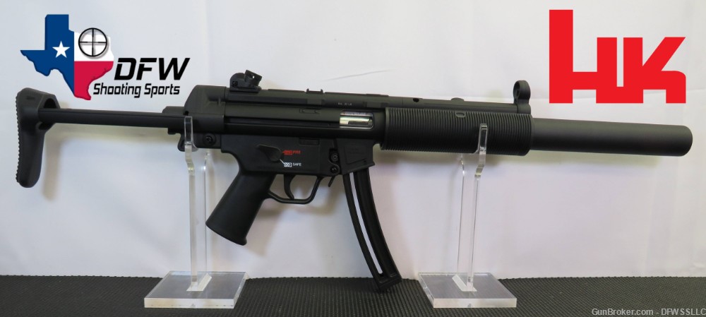 PENNY! HK (HECKLER & KOCH) UMAREX MP5-22 .22LR W/ 16.1" BARREL-img-0
