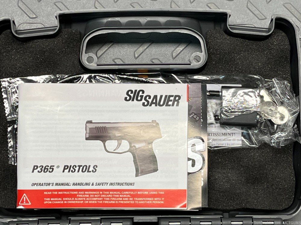 SIG Sauer P365 9mm Pistol Stainless Slide Night Sights, NO CC FEES -img-6