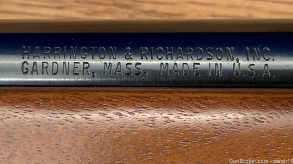 HARRINGTON & RICHARDSON H&R MODEL 700 WIDE ANGLE SCOPE 2 MAGS .22 WMRF-img-10