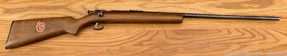 WINCHESTER 67 BOLT ACTION RIFLE .22 S,L,LR WOOD STOCK GREAT BORE C&R ELIG-img-9
