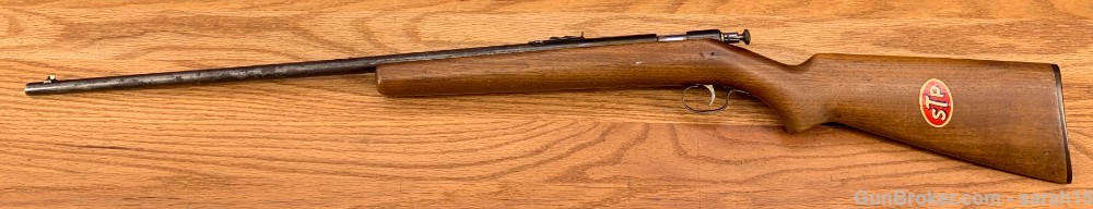 WINCHESTER 67 BOLT ACTION RIFLE .22 S,L,LR WOOD STOCK GREAT BORE C&R ELIG-img-3