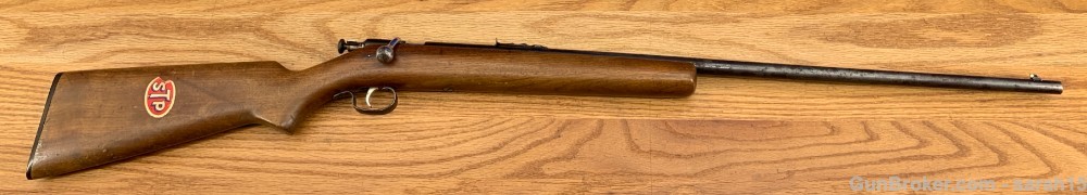 WINCHESTER 67 BOLT ACTION RIFLE .22 S,L,LR WOOD STOCK GREAT BORE C&R ELIG-img-2