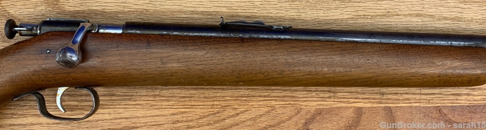 WINCHESTER 67 BOLT ACTION RIFLE .22 S,L,LR WOOD STOCK GREAT BORE C&R ELIG-img-11