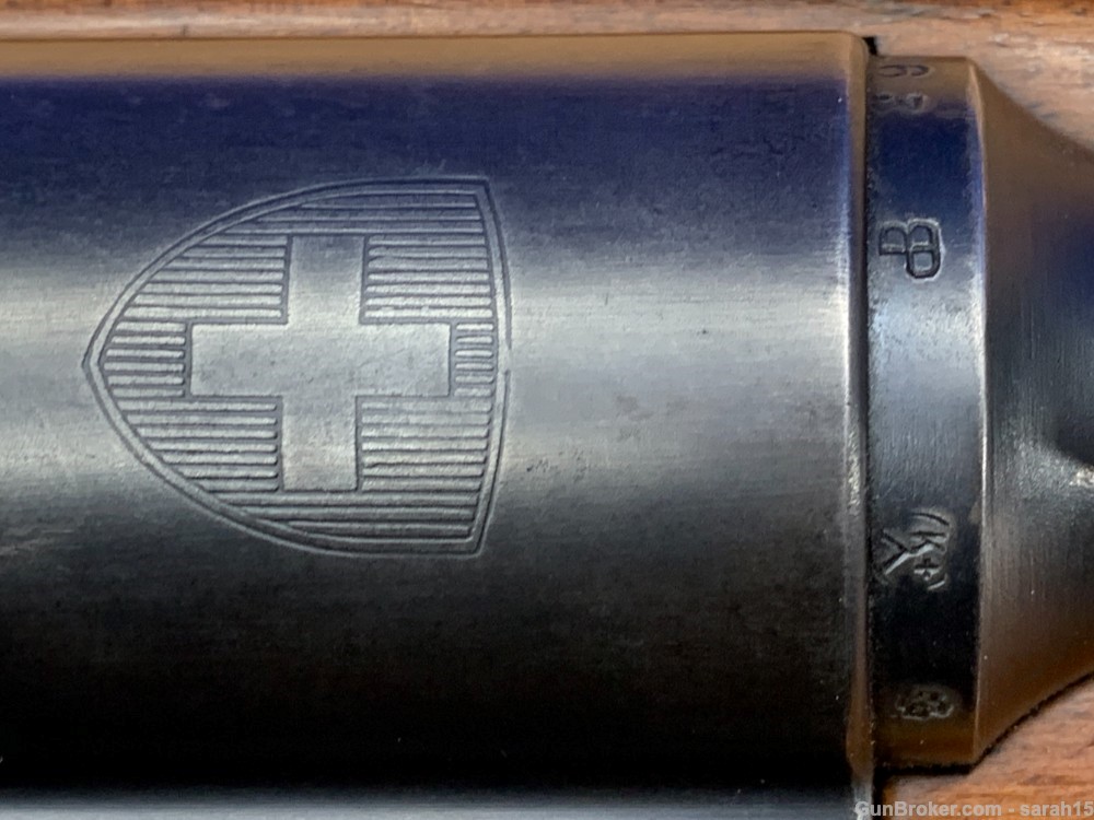 WWII ERA SWISS K31 STRAIGHT PULL 7.5x55mm MATCHING NUMBERS W/ SCOPE RINGS -img-19