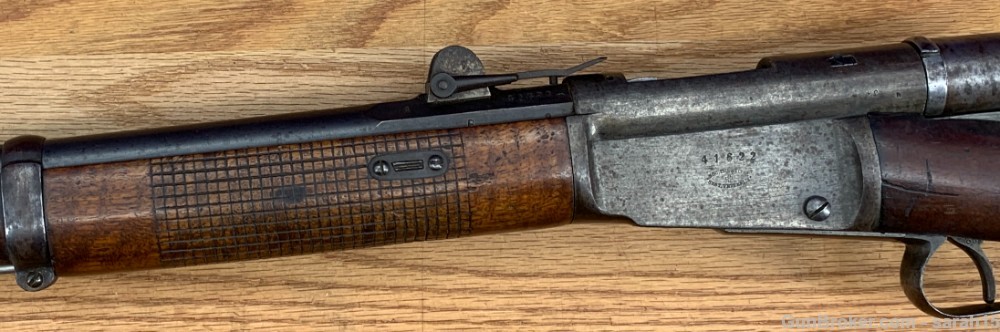 1882-1889 MFD ANTIQUE SWISS M.78 M1878 ZETTERLI BOLT ACTION .41 RIMFIRE -img-5