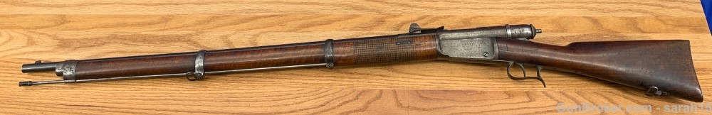 1882-1889 MFD ANTIQUE SWISS M.78 M1878 ZETTERLI BOLT ACTION .41 RIMFIRE -img-3