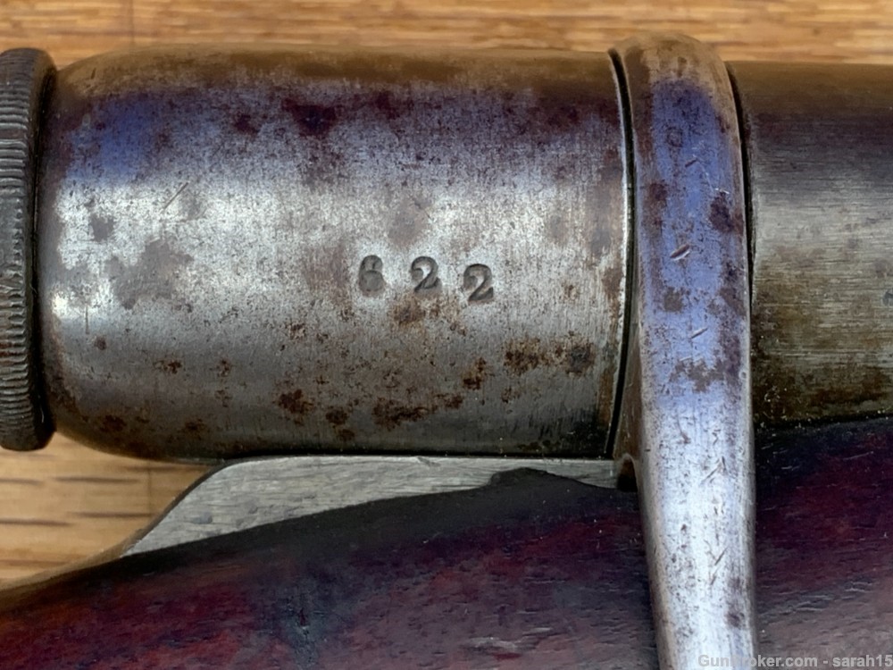 1882-1889 MFD ANTIQUE SWISS M.78 M1878 ZETTERLI BOLT ACTION .41 RIMFIRE -img-21
