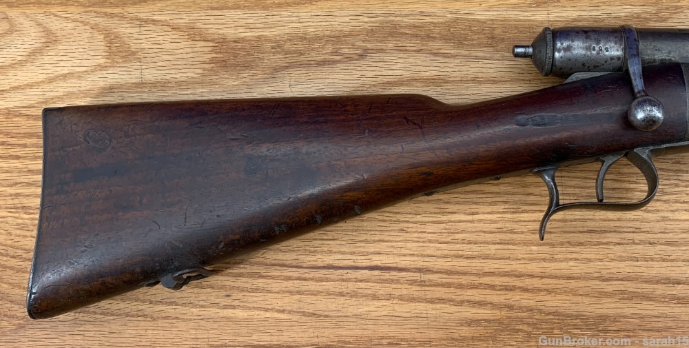 1882-1889 MFD ANTIQUE SWISS M.78 M1878 ZETTERLI BOLT ACTION .41 RIMFIRE -img-15